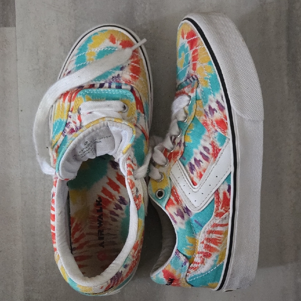 Airwalk Kids Tie-Dye Sneakers - Multicolor Size 4M